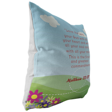 Load image into Gallery viewer, Love - The Greatest Commandment Matthew 22:37 Butterfly