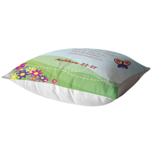 Load image into Gallery viewer, Love - The Greatest Commandment Matthew 22:37 Butterfly