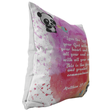 Load image into Gallery viewer, Love - The Greatest Commandment Matthew 22:37 Panda