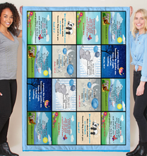 Load image into Gallery viewer, Treasured Toddler Bible Verse Blanket GL