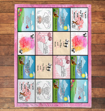 Load image into Gallery viewer, Treasured Toddler Bible Verses Blanket GL