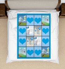 Load image into Gallery viewer, Treasured Toddler' Bible Verse Blanket 60 x 80 "Mink" Fleece GL