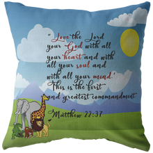 Load image into Gallery viewer, Love the Greatest Commandment Matthew 22:37 Noah